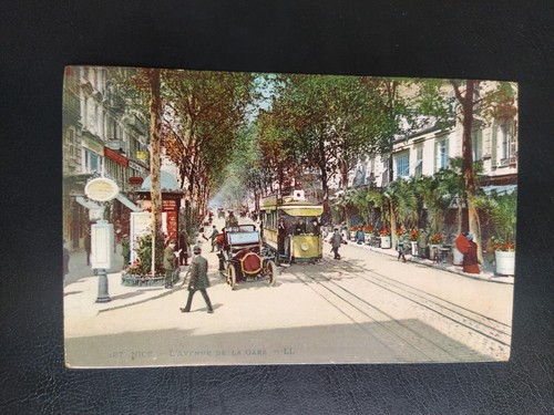 Cpa carte postale nice - carte,
