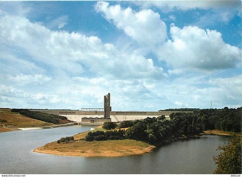 Carte postale belgique lac - belgique,