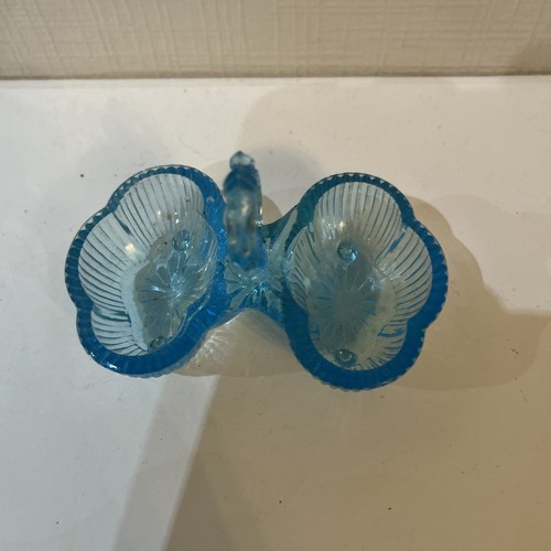 Saliere poivriere bleue - saliere,