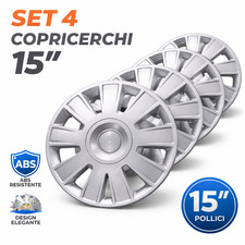 Set De 4 Cache-Jantes 15" Pour