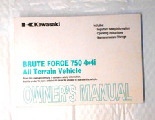 2010 Kawasaki Brute Force 750 Owner's Manual KVF750 Quad ATV (M4)