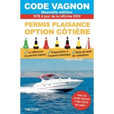 LIVRE CODE VAGNON PERMIS PLAISANCE COTIER Alciumpeche