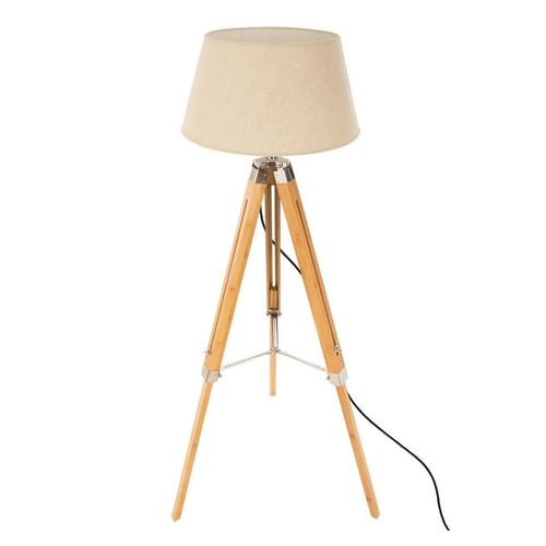 Lampadaire trépied bois - trépied,