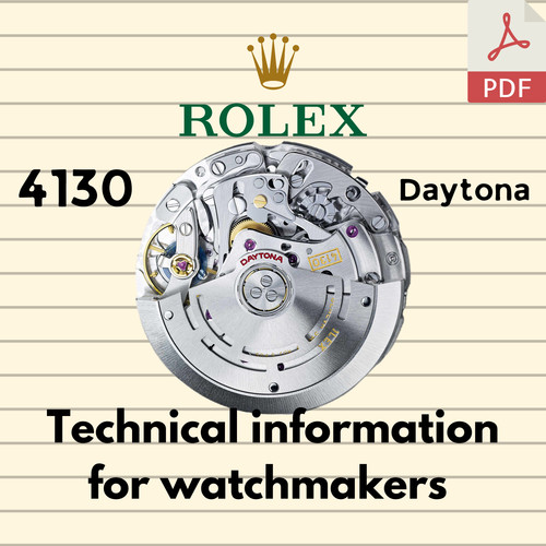 Rolex daytona 4130 technical - rolex,