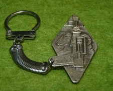Antique Aries Sté SASSE St Etienne Keyring Sealing Gun Keyring