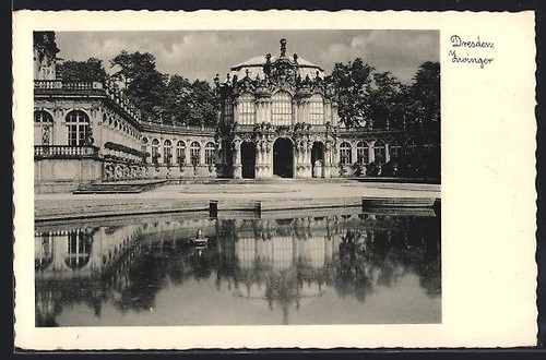 Carte postale dresde chenil - carte,