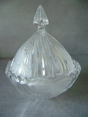 Bonbonnière cristal - en,