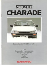 DAIHATSU CHARADE 1000 dont GTi - 1990 / FRENCH / SUISSE / catalogue brochure