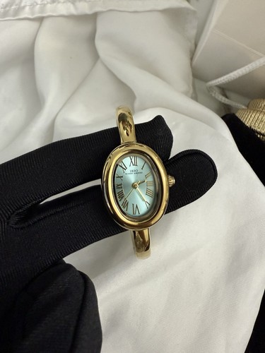 Cyan bangle vintage gold - ,