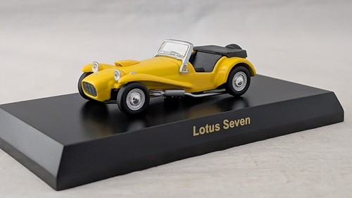 Kyosho lotus seven yellow - 1/64,