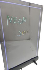 Green Light Innovations Neon Led Light Frame Message Board  16 x 12