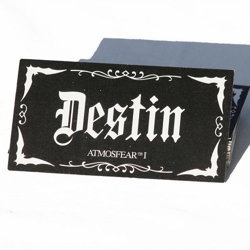 Lot cartes noires destin - lot, de