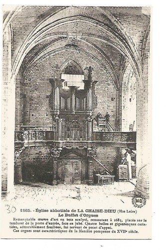 Chaise dieu eglise - ,