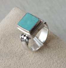 Belle bague, style Navajo