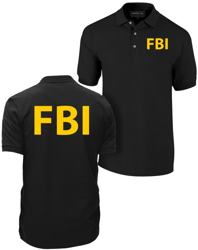 Fbi polo shirt government - shirt,,