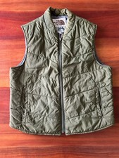 The North Face Vest Mens Large Green National Park Service R R Zip Up Outdoor
