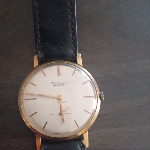 Montre vintage plaza genève - plaza,