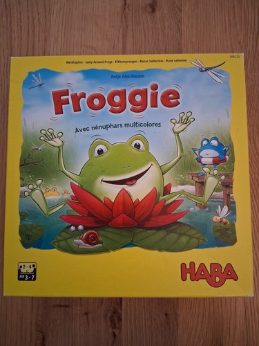 Haba froggie jeu de course - haba,