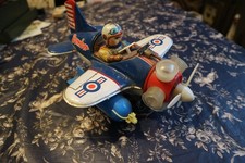 Ancien jouet avion bombardier
