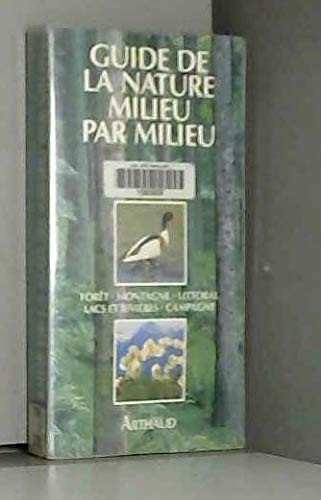 Guide nature milieu par - de, la