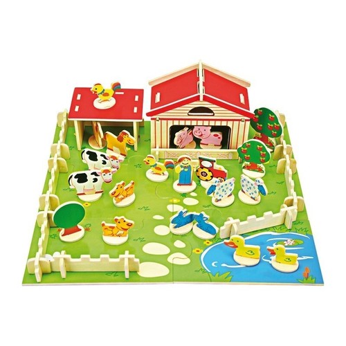 Ferme bois construire 80 - ferme, en
