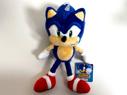 Peluche sonic the hedgehog - sonic,