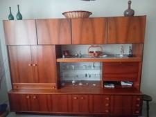 Buffet Enfilade Living Scandinave Vintage année 70 signée GERBAUD NF NUMÉROTÉ 