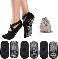 3 Paires Chaussettes Pilates