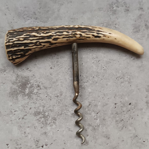 Ancien tire bouchon manche - bouchon,