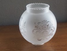 GLOBE BOULE EN VERRE GRAVE