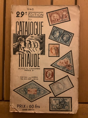 Catalogue timbres poste - timbres, 1943