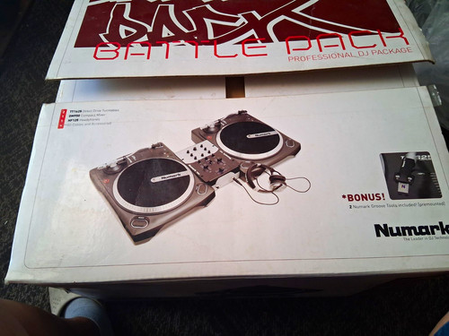 Numark battle pack tt1625 - battle,
