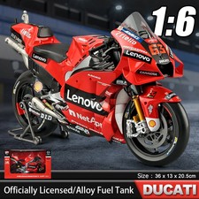 1:6 Ducati Racing Team No. 63, 2022 2018 KTM 450SXFF 84 Moto GP Alliage Moulé Mo