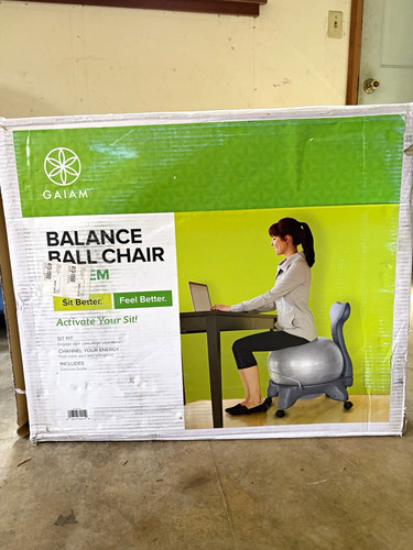 Gaiam balance ball - gaiam, chair