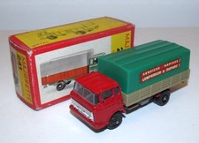 Majorette 241 DAF Bache Canopy Truck/Lorry in Red & Green Mint in Original Box
