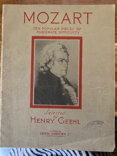 Geehl mozart ten - ten, popular