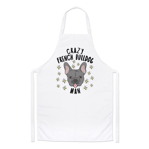 Fou bouledogue français homme - fou,
