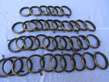 lot of bronze curtain rings