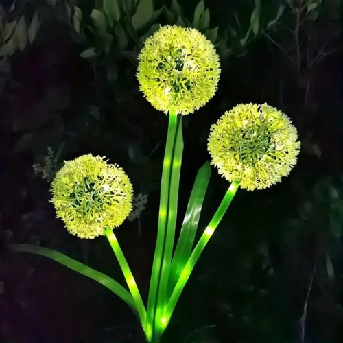 Lampe solaire fleur - lampe,