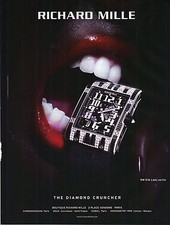 ADVERTISING 2011 RICHARD MILLE WATCH 