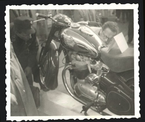 Photographie moto jawa ohc - moto,