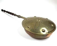 Réchauffeur De Lit En Cuivre