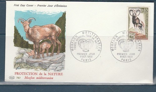 Enveloppe 1er jour faune - jour,