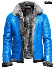 Veste en cuir véritable