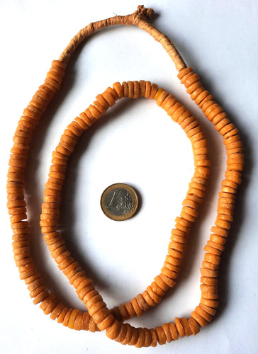 Collier perles verre - de,