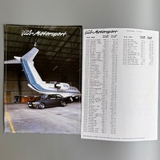 MK Motorsport BMW E30 3 series Tuning Brochure 1985
