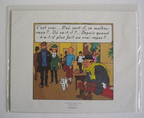 Tintin extrait vol - tintin, de