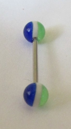 Piercing langue barbell - langue, 19