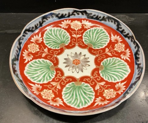 Antique japanese scalloped - japanese,