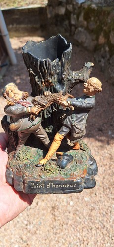 Terre cuite ancienne - ancienne, chasseurs